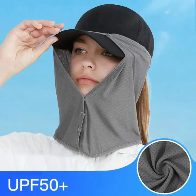 빠른 건조 낚시 모자 얼굴 목 양산 마스크 모자 야외  - Visor Sun Hat 리뷰 및 가격