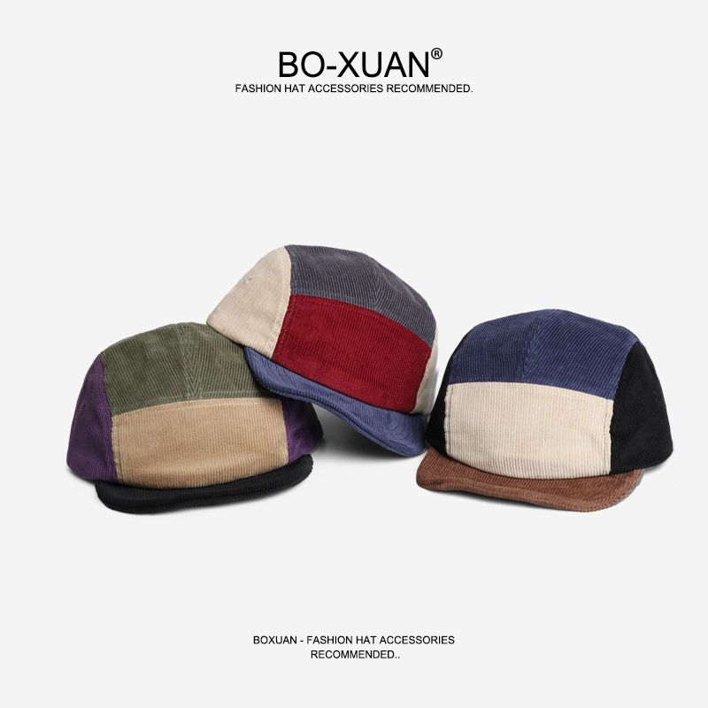 레트로 코듀로이 셔트브림 야구모자 맞춤형 로고 봄 가을 - Corduroy Cap 5 Panel 리뷰 및 가격