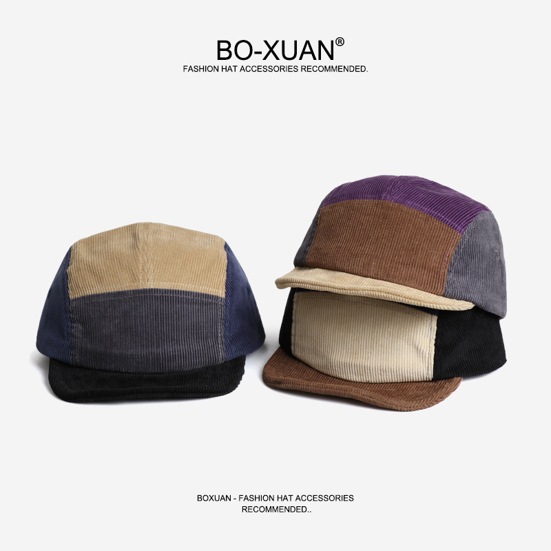 레트로 코듀로이 셔트브림 야구모자 맞춤형 로고 봄 가을 - Corduroy Cap 5 Panel 리뷰 및 가격