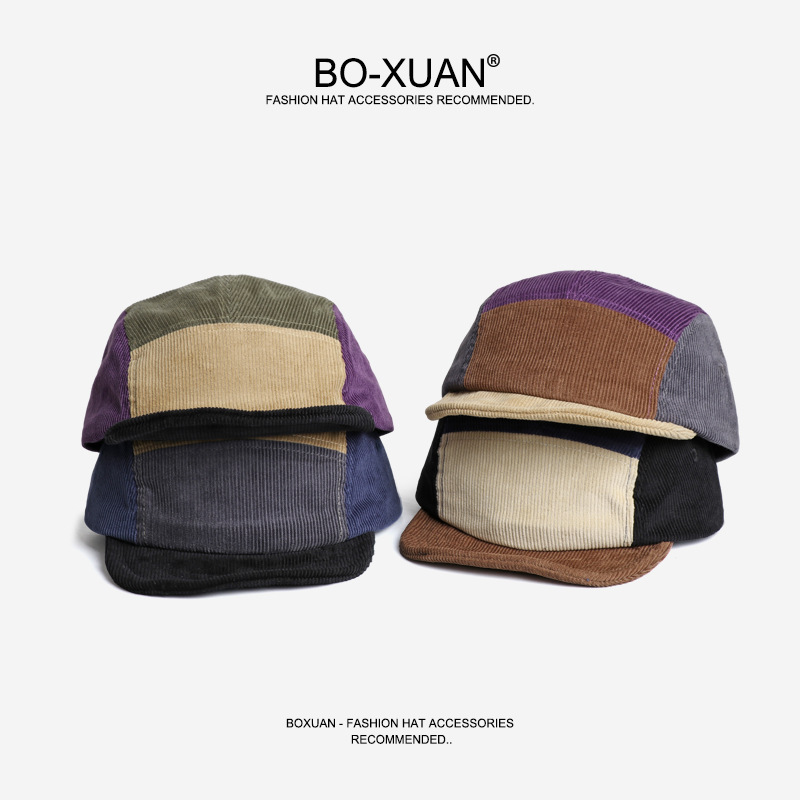 레트로 코듀로이 셔트브림 야구모자 맞춤형 로고 봄 가을 - Corduroy Cap 5 Panel 리뷰 및 가격