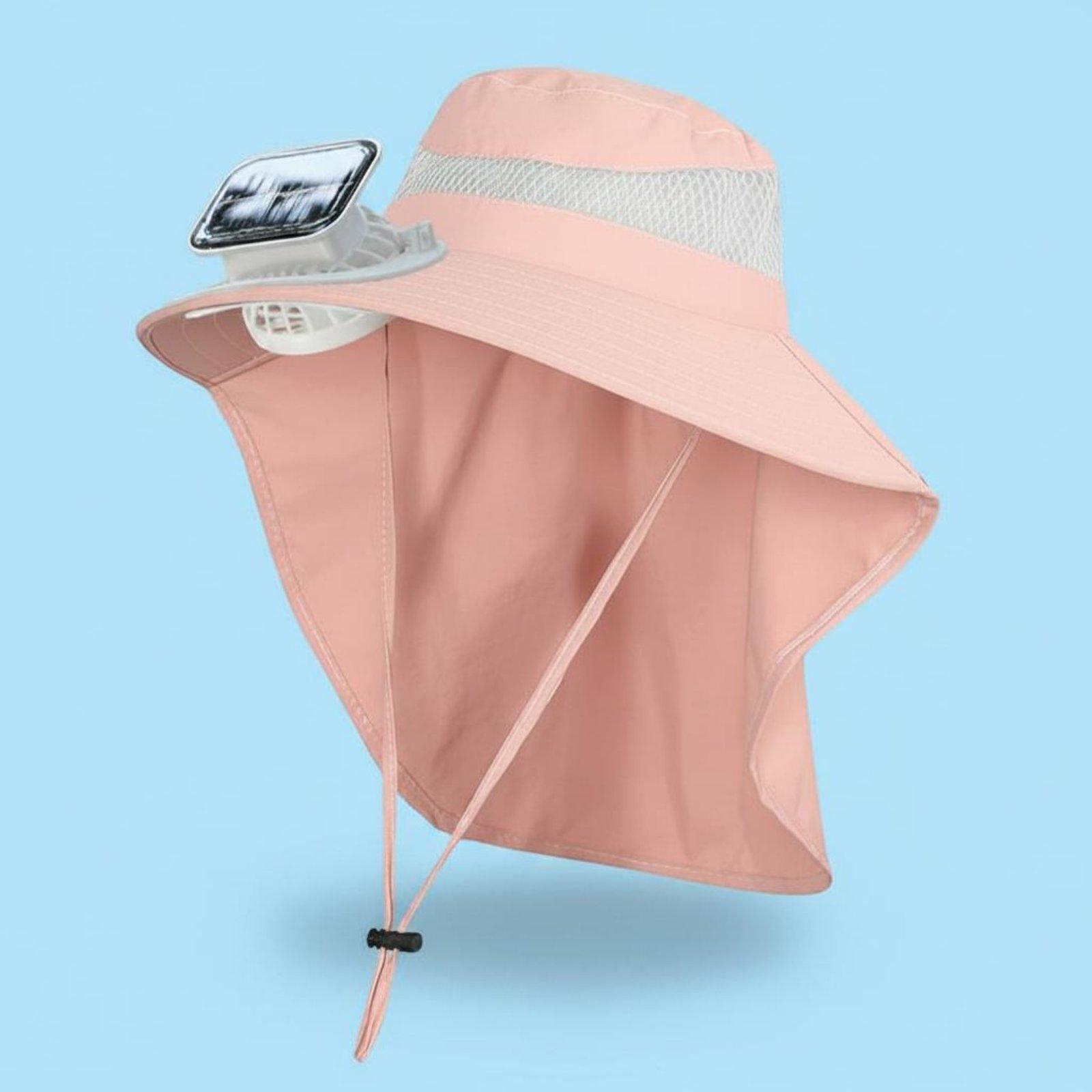 조정 가능한 어린이 태양 모자 태양열 팬 냉각 바이저  - Visor Sun Hat 리뷰 및 가격