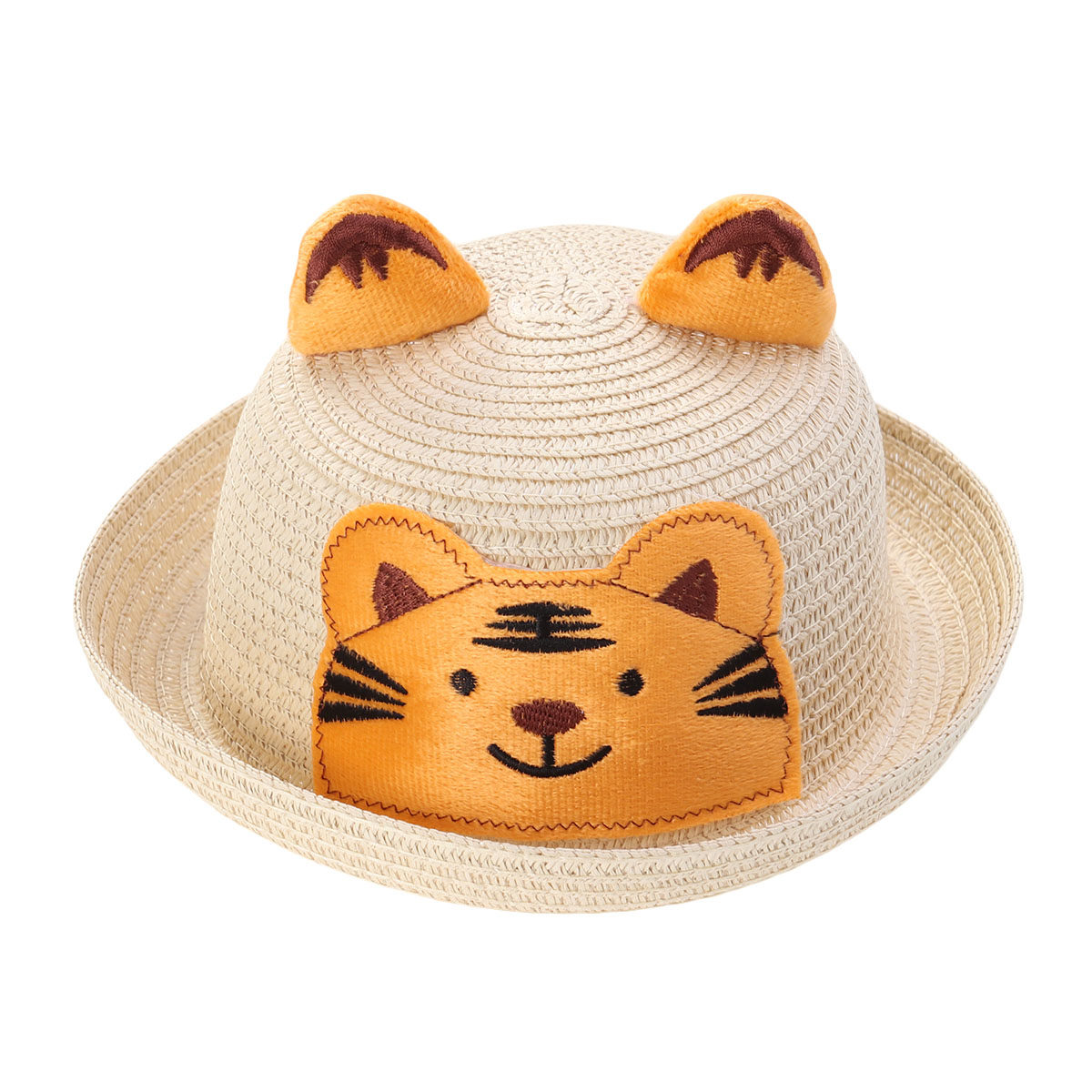 만화 밀짚모자 동물 디자인 비치 선햇 베이지 통기성 넓 - Sun Hat Wide Brim 리뷰 및 가격