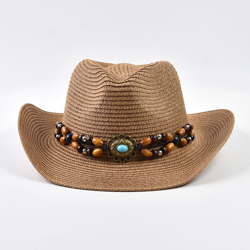 여성용 남성용 밀짚 웨스턴 카우보이 모자, 접이식 넓은 - Cowboy Hat Straw 리뷰 및 가격