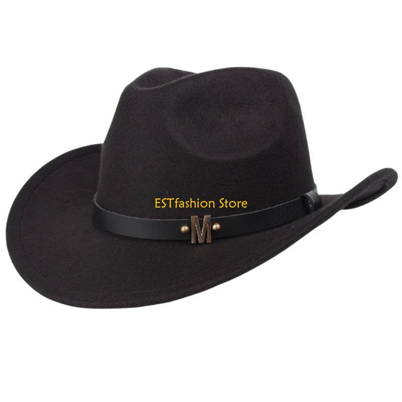 카우보이 모자 용 Y5GC 모자 밴드 페도라 땋은 밀짚 - Cowboy Hat Straw 리뷰 및 가격